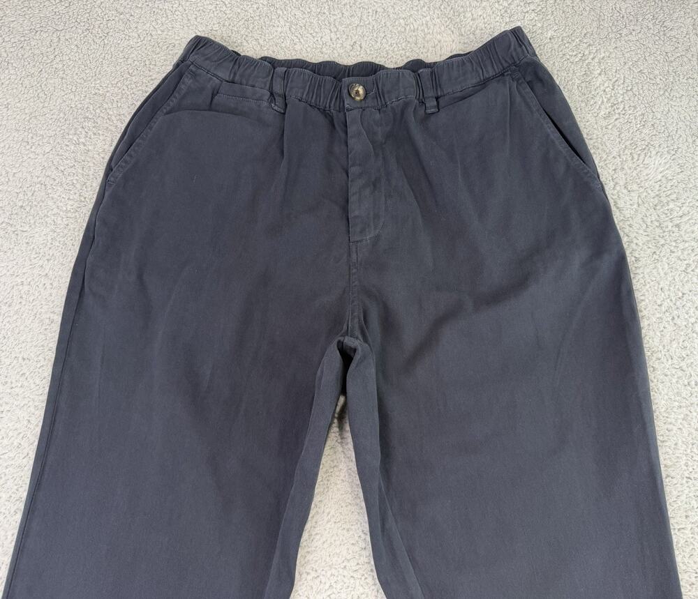Cove Chino Pants Mens 36x34 Black Elastic Waist Die On Empty